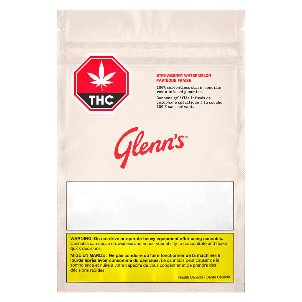Glenn's No. 10 - Strawberry Watermelon Rosin Gummies-02