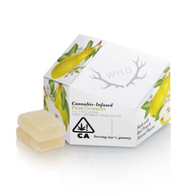 Load image into Gallery viewer, Real Fruit Pear 1:1 THC:CBG Gummies-01