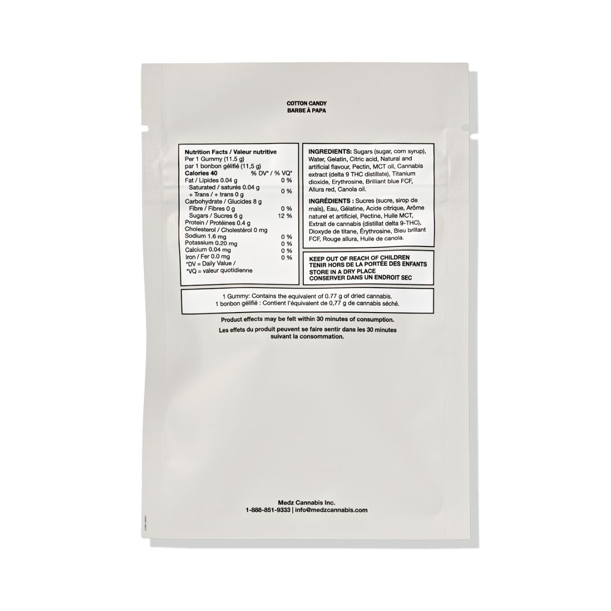 Glenn’s No. 7 - Distillate Delta 9 XL - Cotton Clouds-03