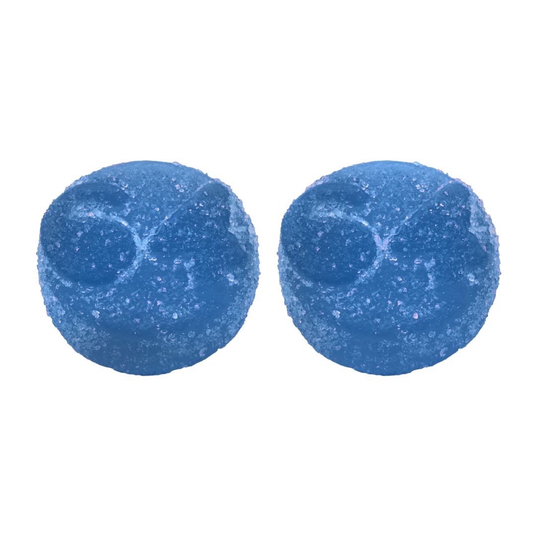 Blue Raspberry THC:CBG Gummies-01