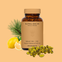 Load image into Gallery viewer, Refresh™ CBG + CBD Terpene Enhanced Softgels-01