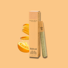 Charger l'image dans la galerie, Refresh™ - CBG + CBD 210 Citrus Orange Terpene Infused Pre-Rolls-01