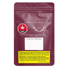 Load image into Gallery viewer, Real Fruit Pomegranate 1:1 THC:CBD Gummies-02