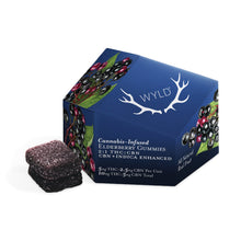 Load image into Gallery viewer, Elderberry 2:1 THC:CBN Gummies-01