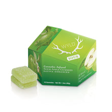 Load image into Gallery viewer, Real Fruit Sour Apple Gummies-01
