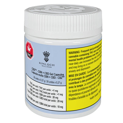 CBZ™ - CBN + CBD Softgels-012