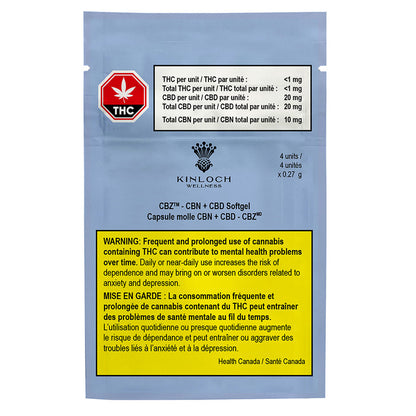 CBZ™ - CBN + CBD Softgels-010