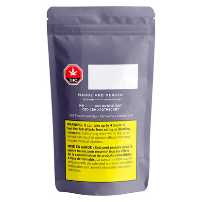 MM 005 Bonne Nuit CBD THC CBN Apothecart-02