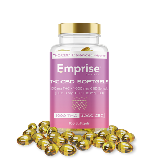 1,000 mg THC + 1,000 mg CBD Softgels-01