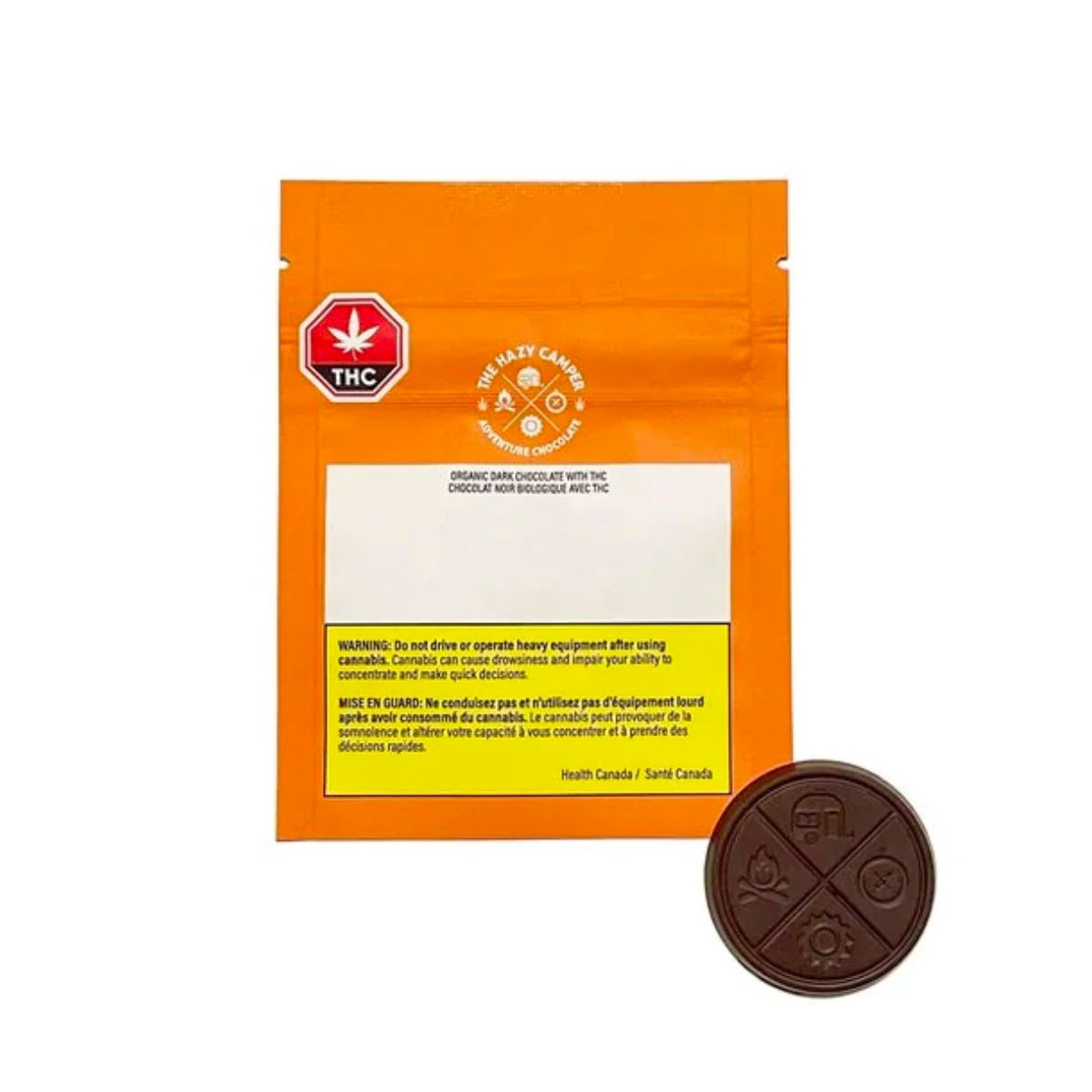 Organic Dark Chocolate With THC-02