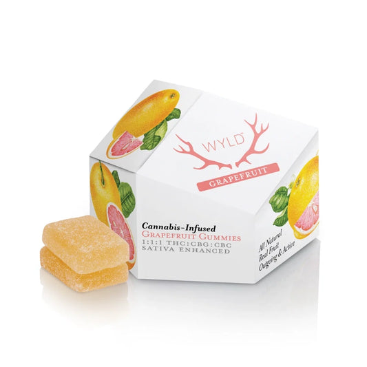 Real Fruit Grapefruit 1:1:1 THC:CBC:CBG Gummies-01