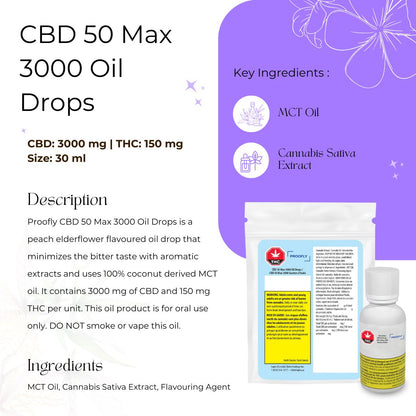 CBD 50 Max 3000 Oil Drops-03