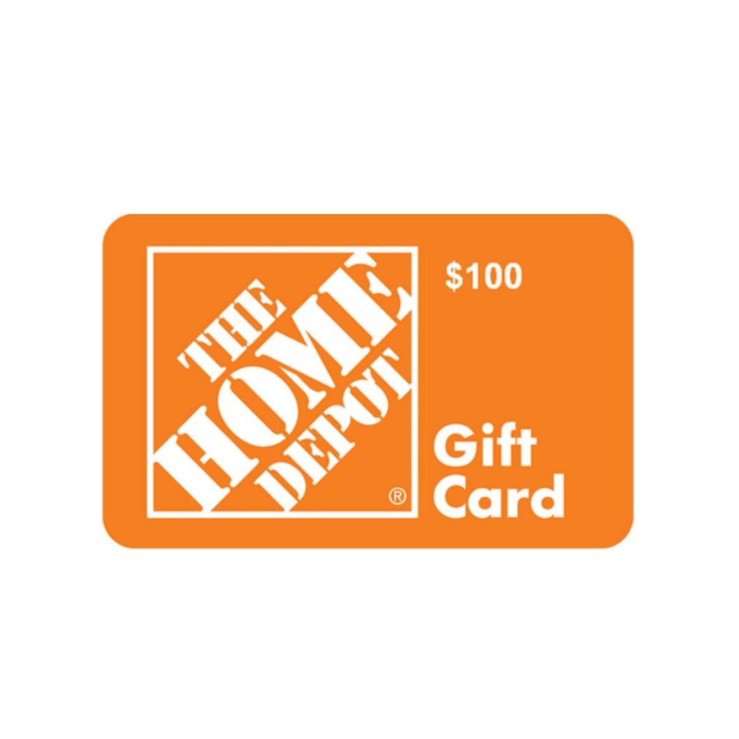 Home Depot $100 Gift Card