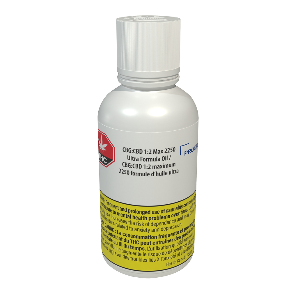 CBG:CBD 1:2 Max 2250 Ultra Formula Oil-01