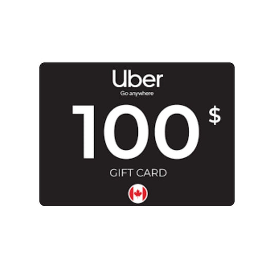 Uber $100 Gift Card