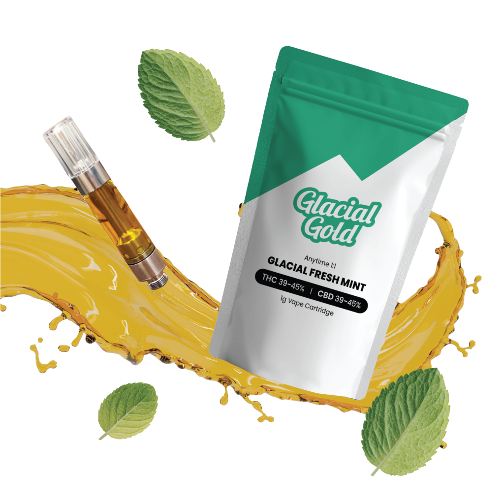 Anytime 1:1 Glacial Fresh Mint Vape Cart-01