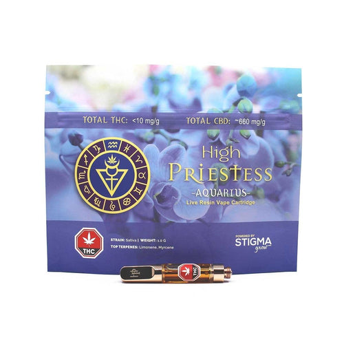 High Priestess Aquarius CBD Cartridge-01