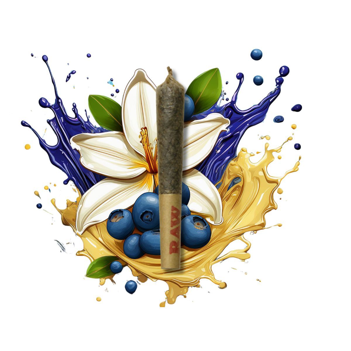 Dab Bods Blue Dream Disti Joint-01