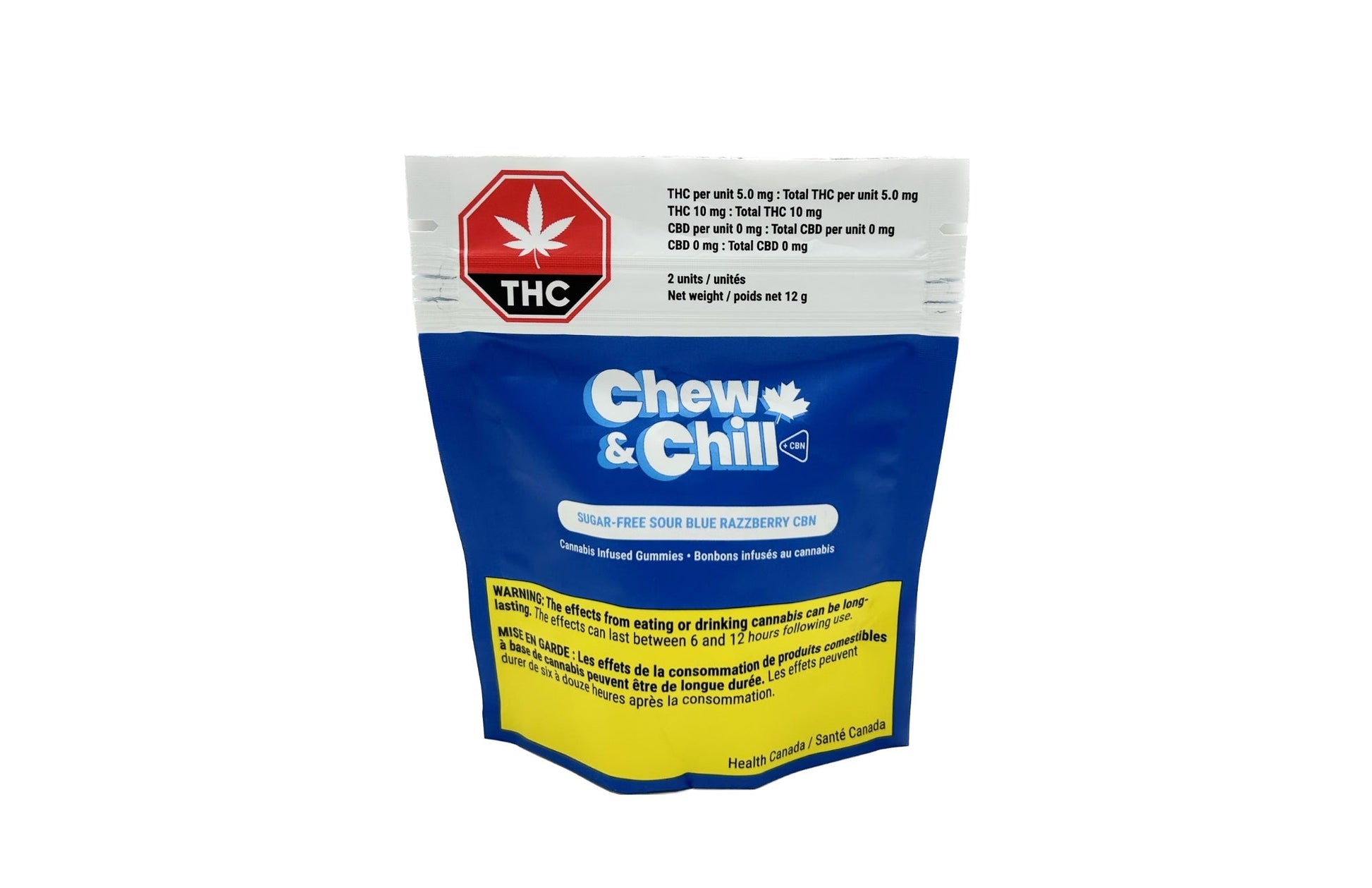 Sour Blue Razzberry Sugar Free CBN Gummies-02