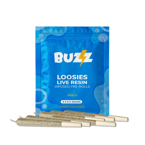 Loosies Live Resin Infused Indica Prerolls-01