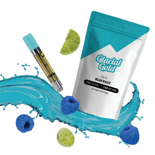 CBD 3:1 Blue Razz Vape Cart-01