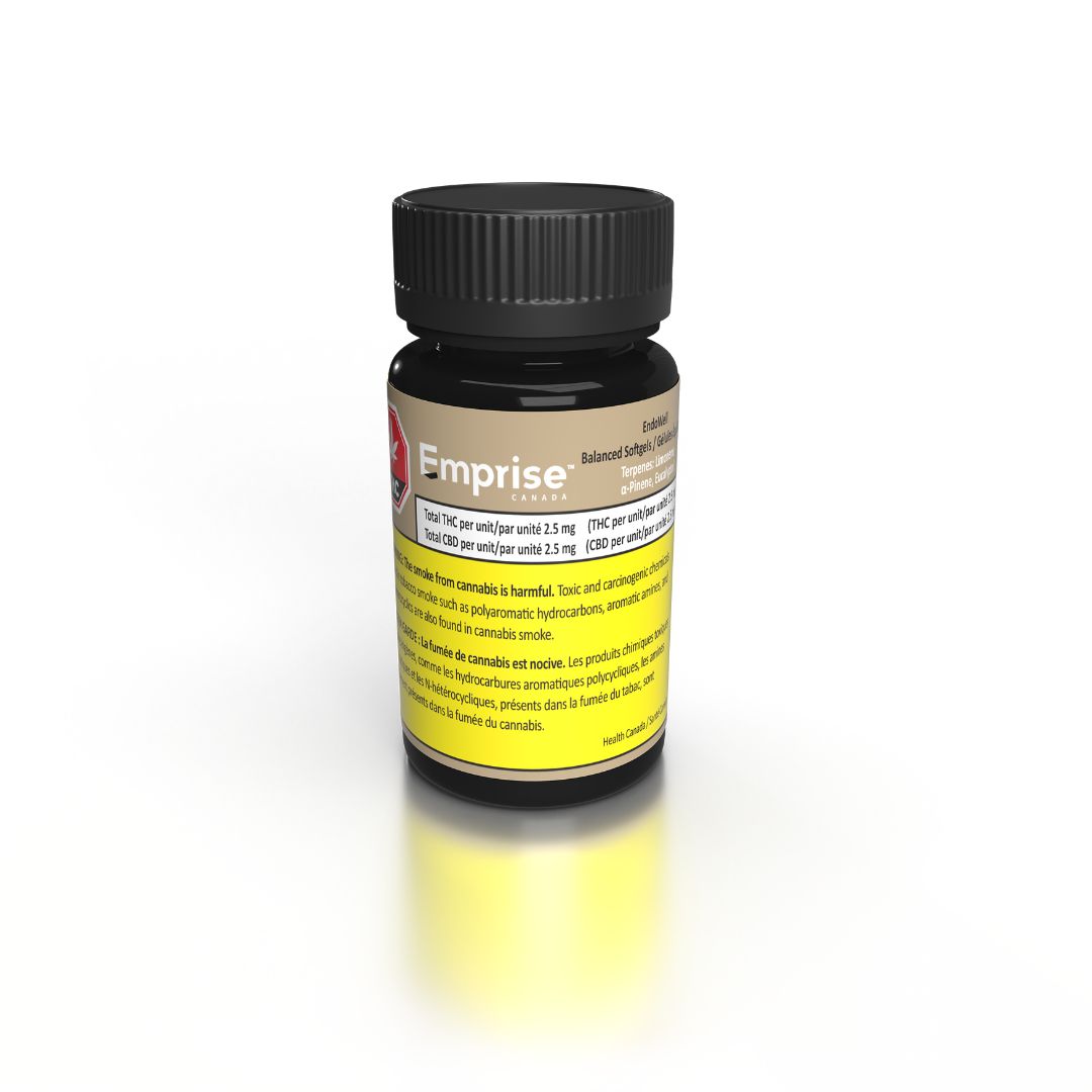 EndoWell Balanced THC/CBD Softgels-02