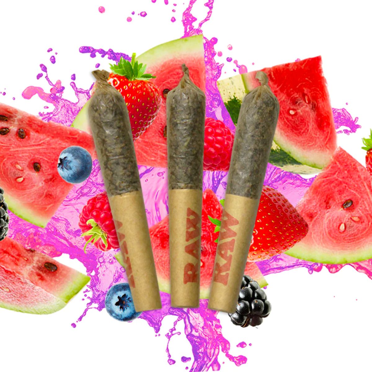 Dab Bods Melonberry Resin Infused Pre-Rolls-01