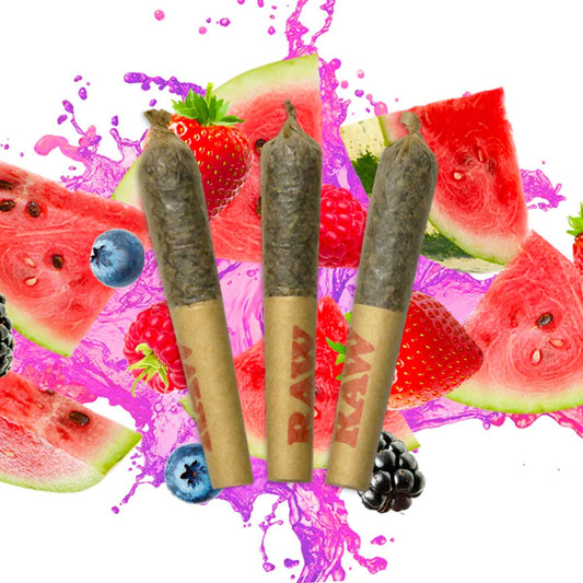 Dab Bods Melonberry Resin Infused Pre-Rolls-01