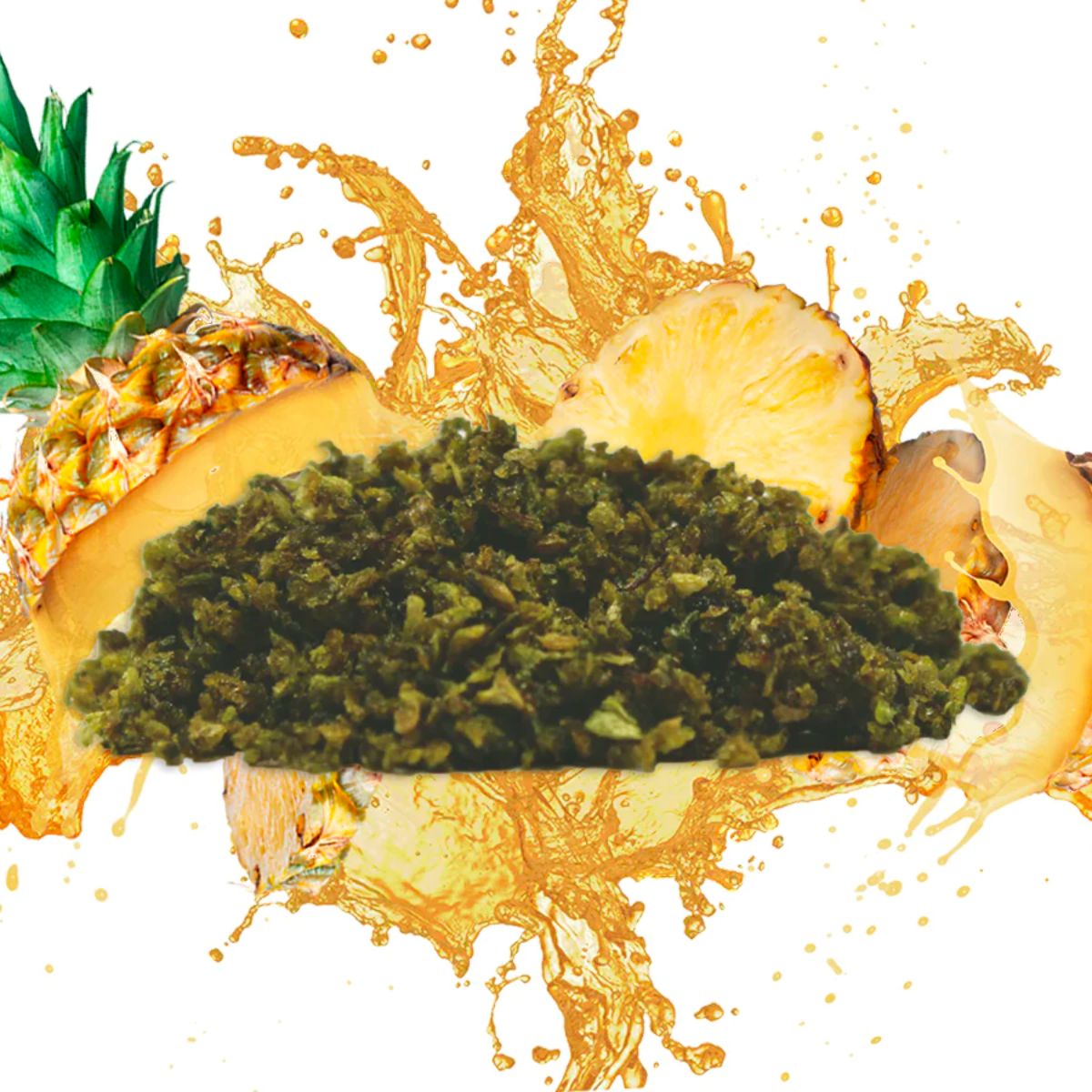 Dab Bods Pineapple Chunk Infused Milled Flower-01