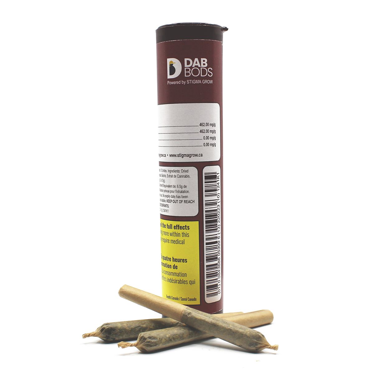 Dab Bods Diesel Kush Resin Infused Pre-Rolls-02