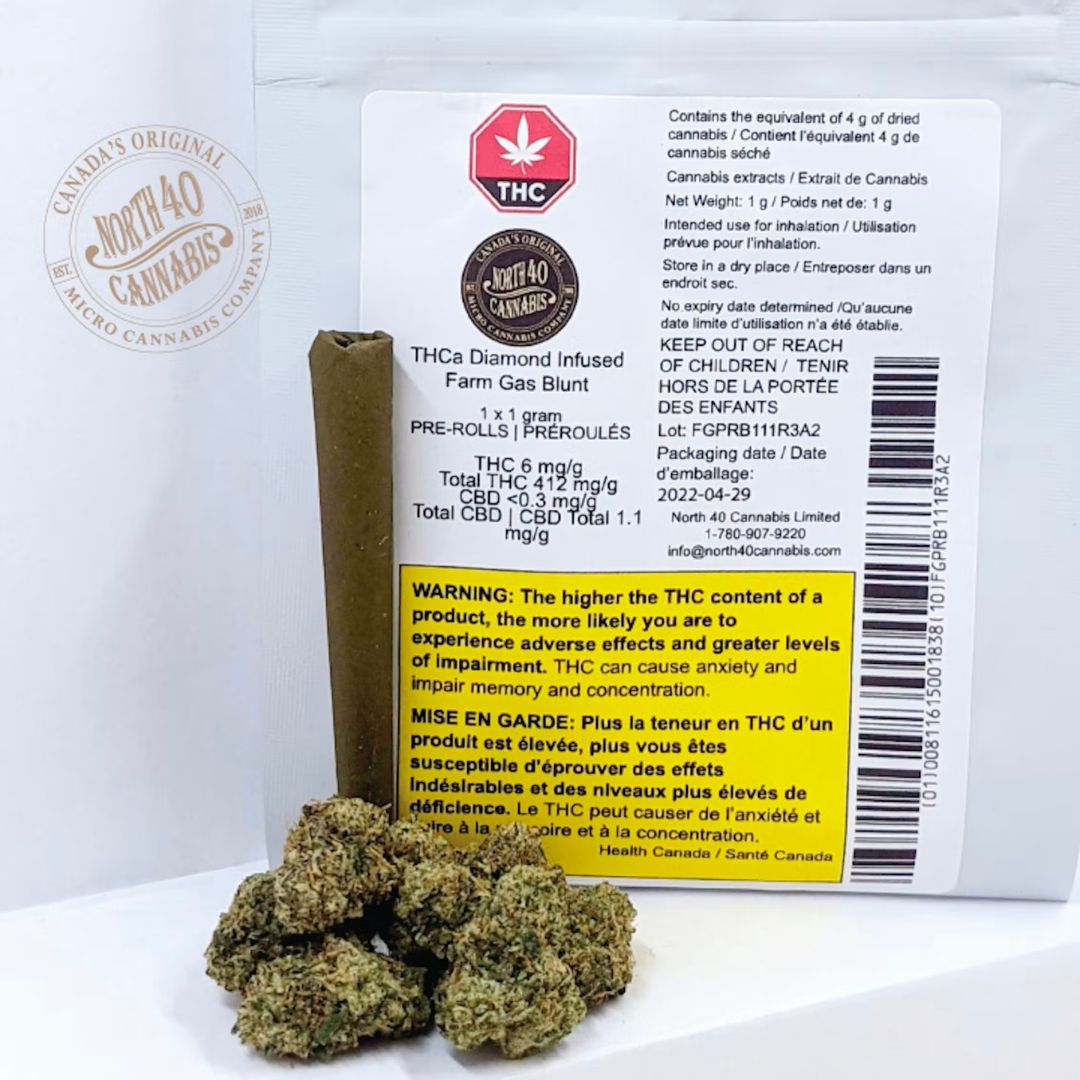 Farm Gas THCa Diamond Infused Blunt-02