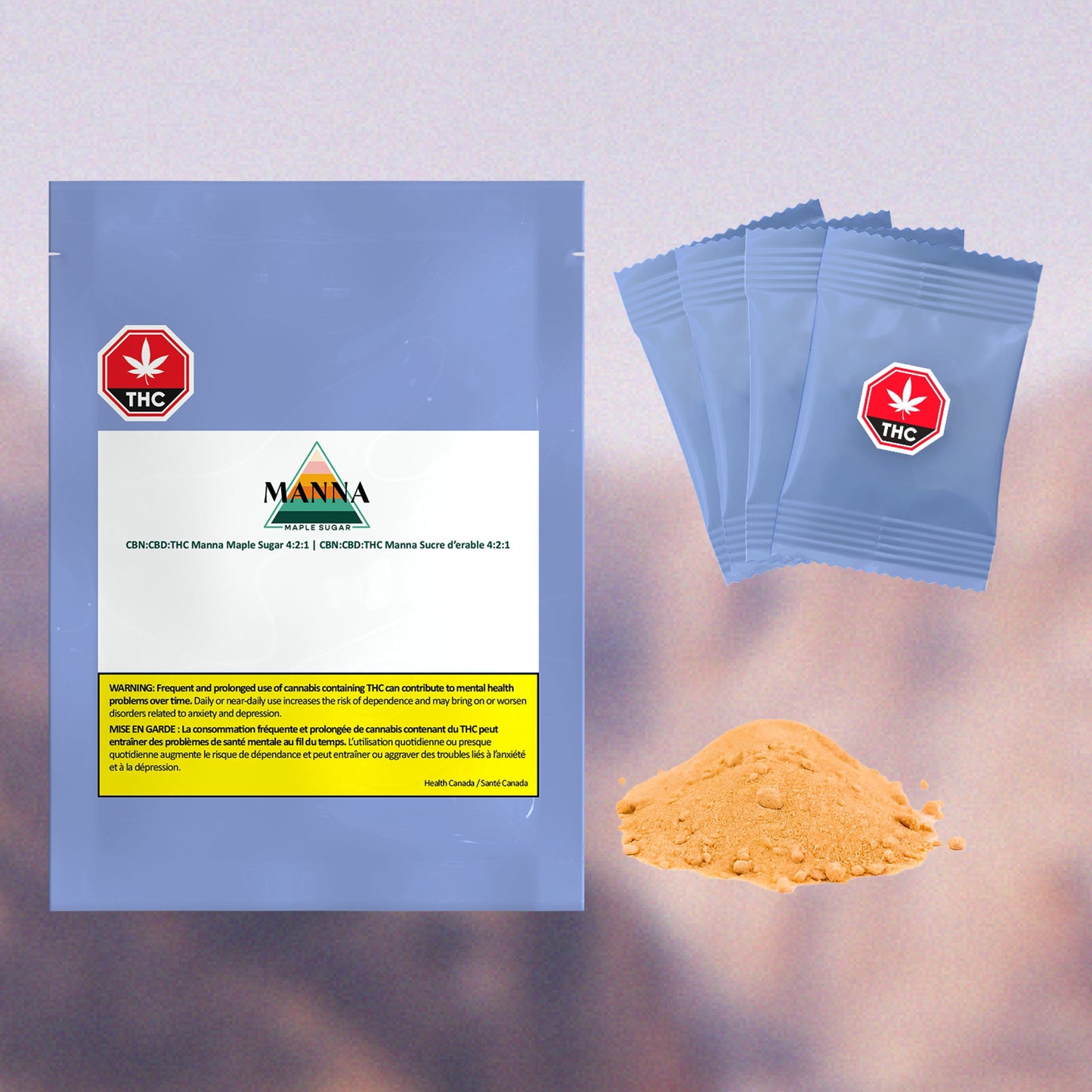 CBN:CBD:THC Manna Maple Sugar 4:2:1-01