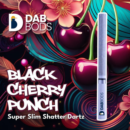 Dab Bods Black Cherry Punch Super Slim Shatter Dartz-01
