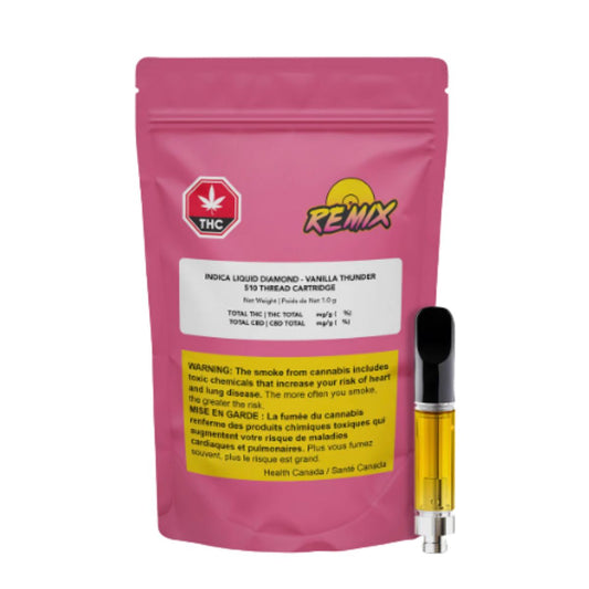 Indica Liquid Diamonds Vanilla Thunder Vape Cart-01