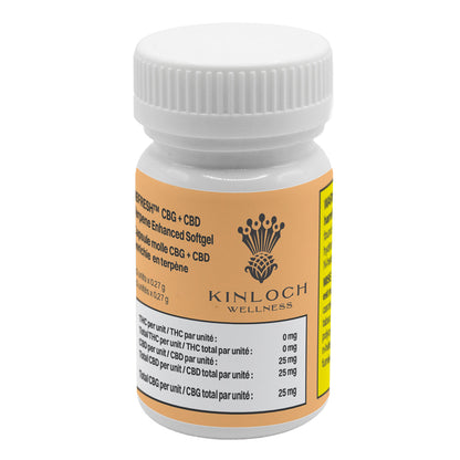Refresh™ CBG + CBD Terpene Enhanced Softgels-012