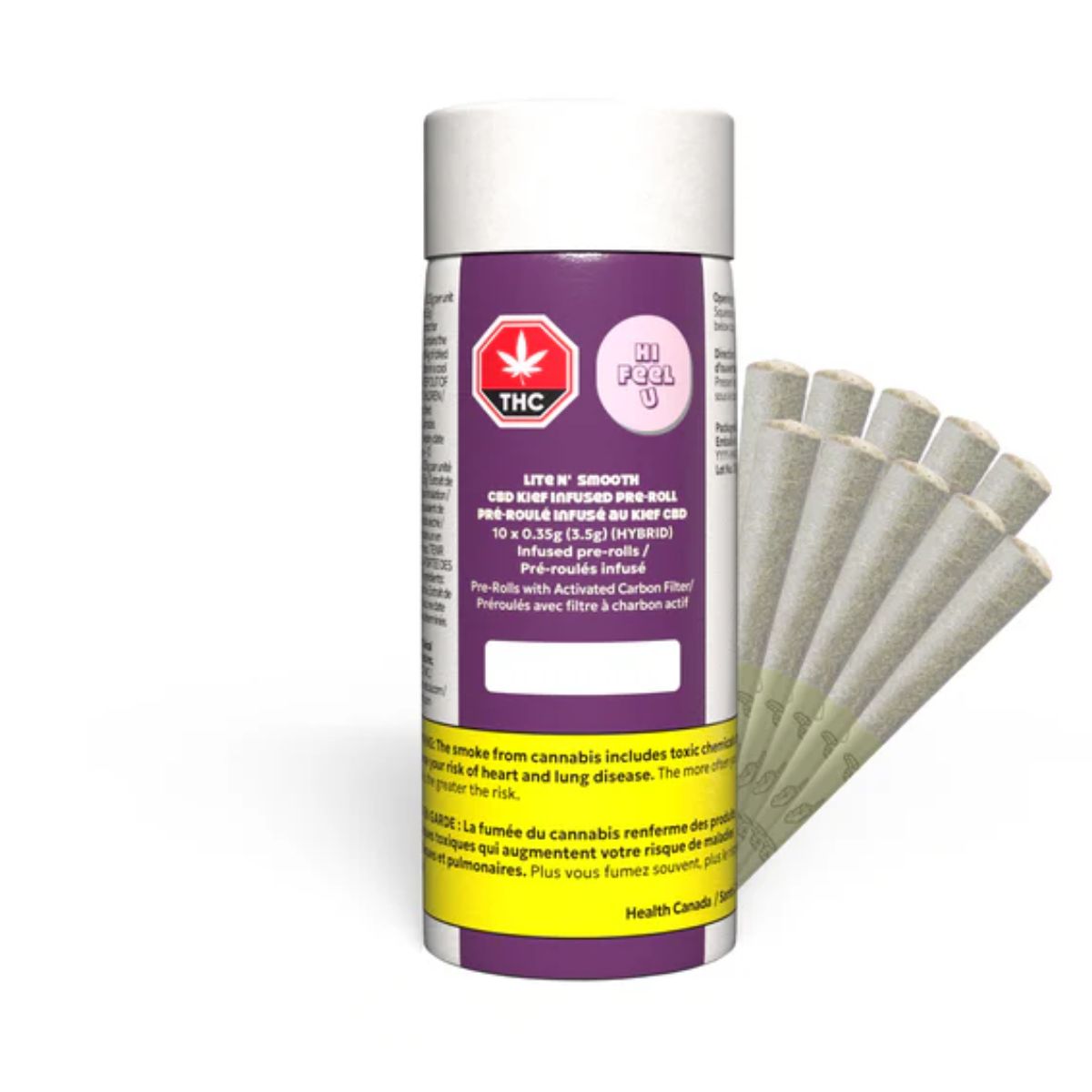 Lite N’ Smooth CBD Kief Infused Pre-rolls-01