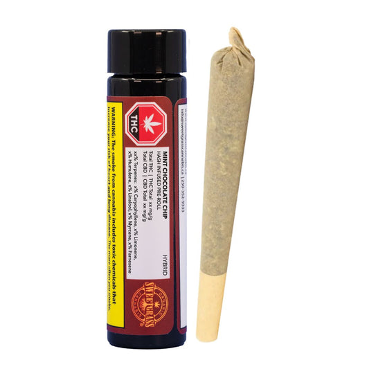 Mint Chocolate Chip + Hash Infused Pre-Roll-01