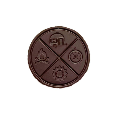 Hazy Mint THC Organic Dark Chocolate-01