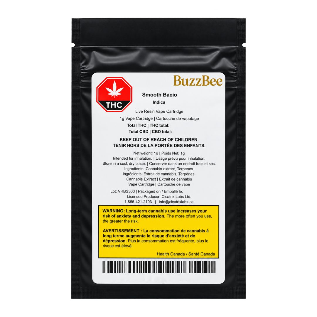 Buzz Bee Smooth Bacio Live Resin 510-01