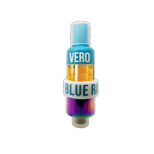 Bussin Blue Razz Live Liquid Diamond POSTLESS Vape Cart-01