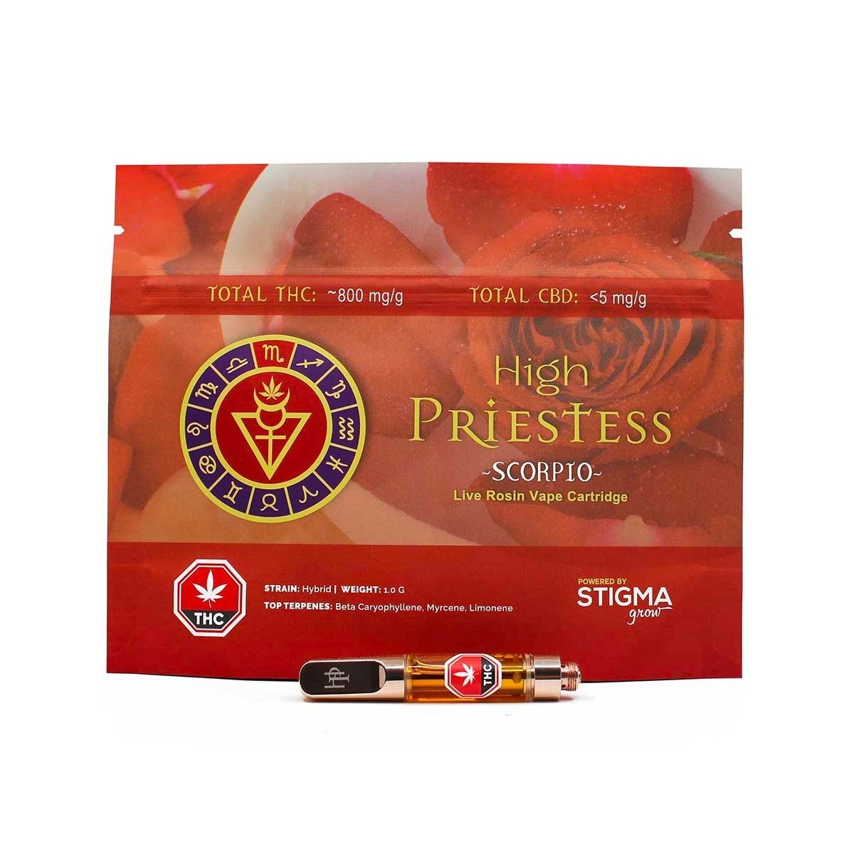 High Priestess Scorpio Rosin Cartridge-01