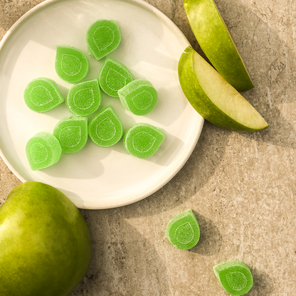 Serene™- CBD Green Apple Gummy Drop-04