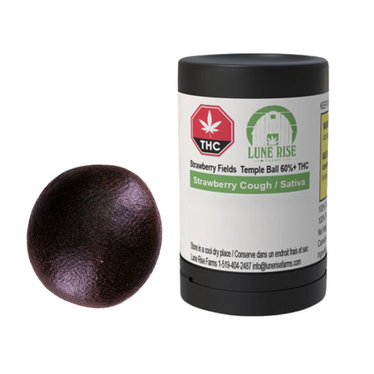 Strawberry Cough Temple Ball 60+ THC-01