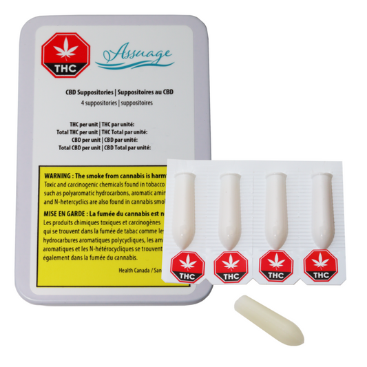 Assuage CBD Suppositories - Extra Strength-01