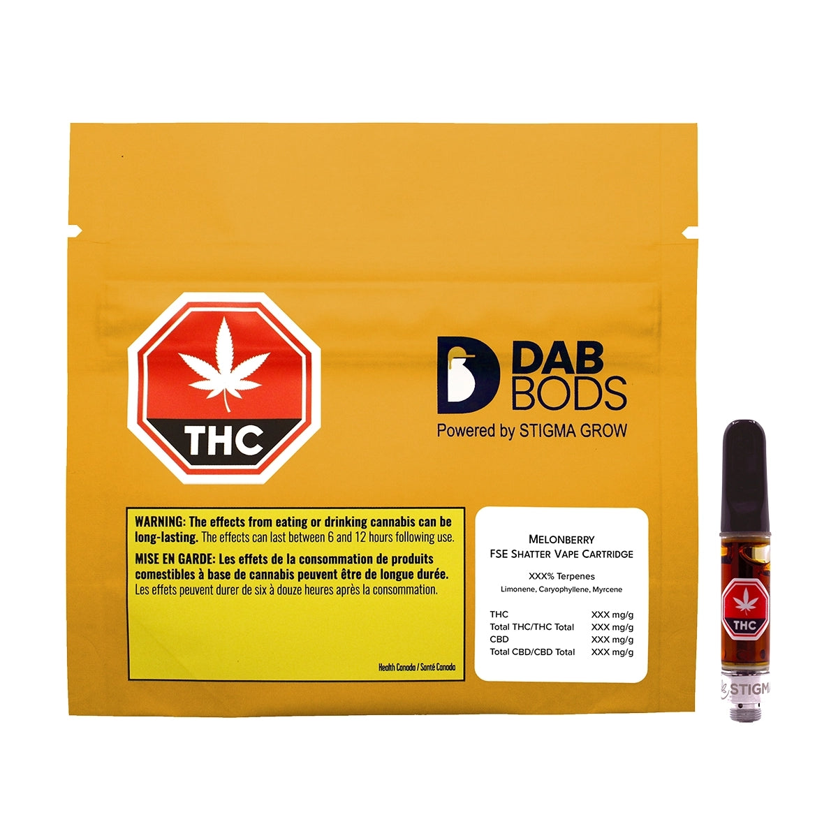 Dab Bods Melonberry FSE Shatter Vape Cartridge-02