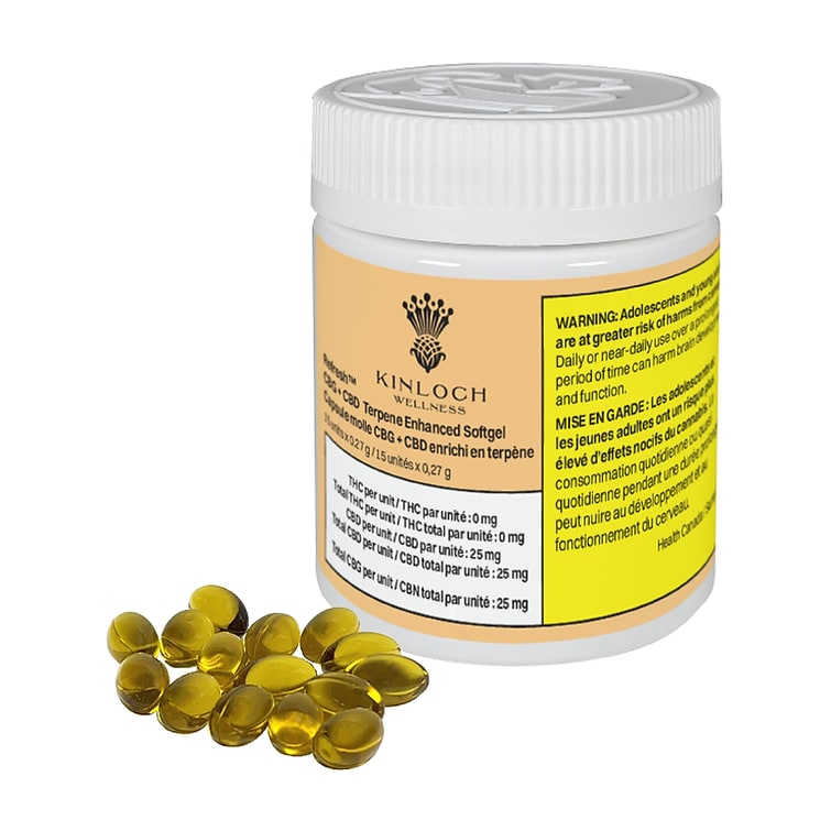 Refresh™ CBG + CBD Terpene Enhanced Softgels-013