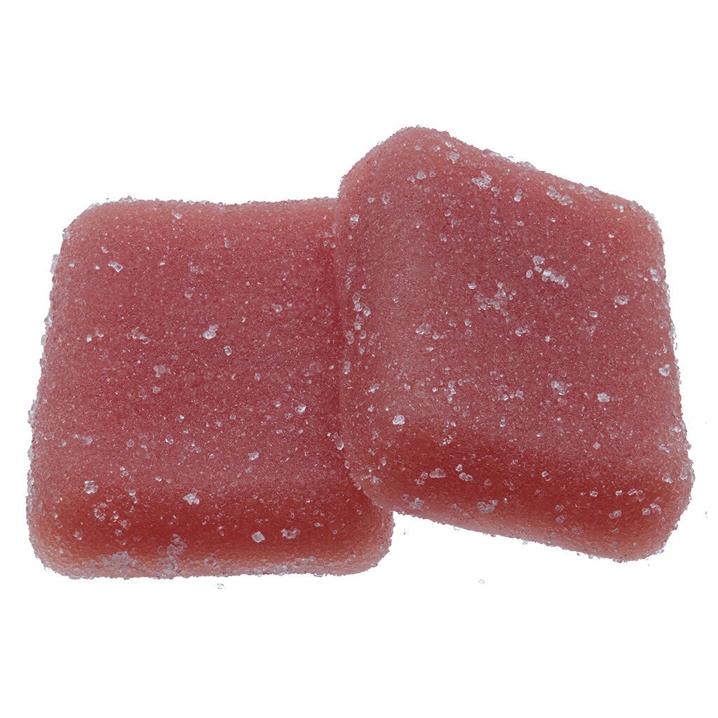 Real Fruit Pomegranate 1:1 THC:CBD Gummies-03