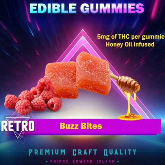 Buzz Bites (Honey Oil Infused) Gummies-01