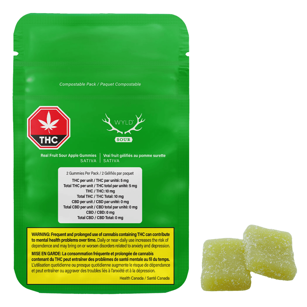 Real Fruit Sour Apple Gummies-03